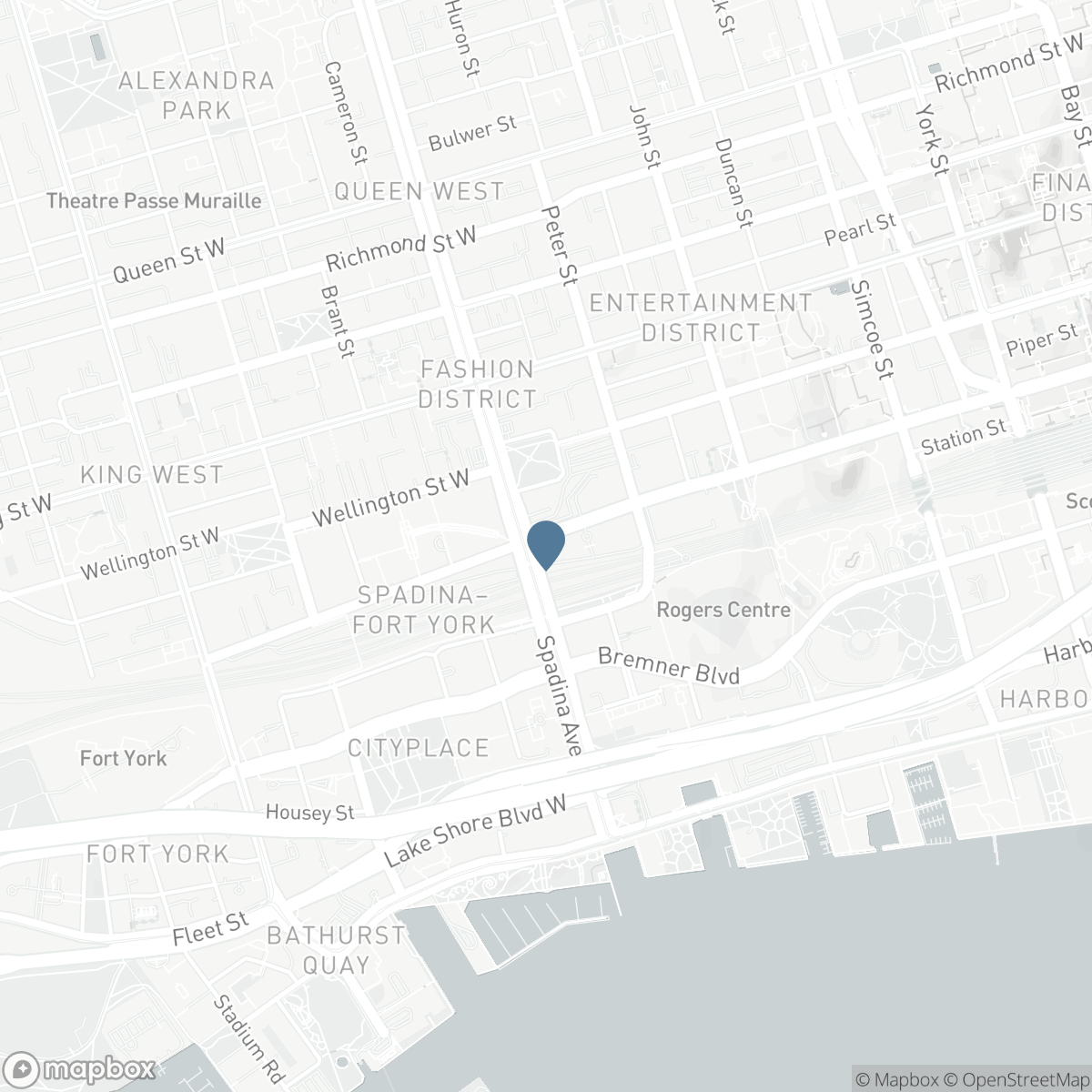 911 - 397 FRONT STREET W, Toronto, Ontario M5V 3S1
